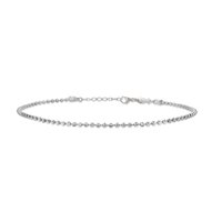 Tobillera Kurshuni Mujer in Plata KCBLZ-500SP